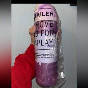 Purple Glitter Tumbler